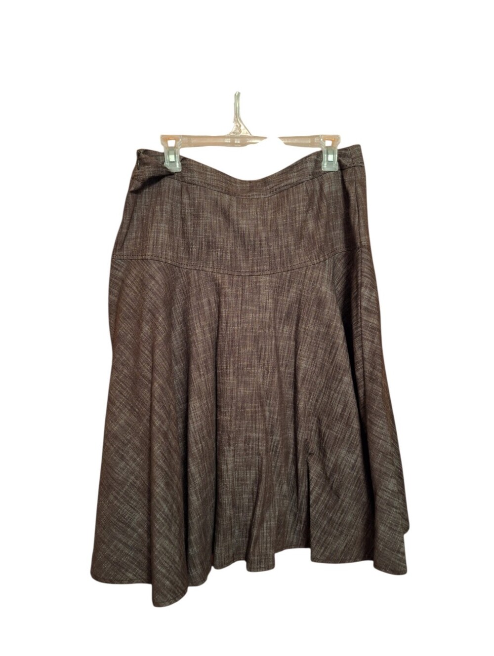 Larry Levine Tweed Poodle Midi Skirt Ladies 12 w/ 50's Vintage HIP HOP style - Picture 2 of 5